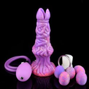 Fantasy Shaped Luminous Egg* Laying Dildo