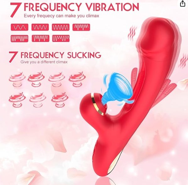 Vibrator 3IN1 Flapping & Vibrating & Suck - Image 5