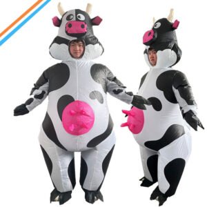 Funny Costume Bobo Cow Inflatable Clothing