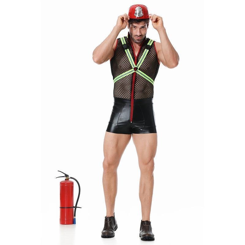 Men's Firefighter Costume - Image 6