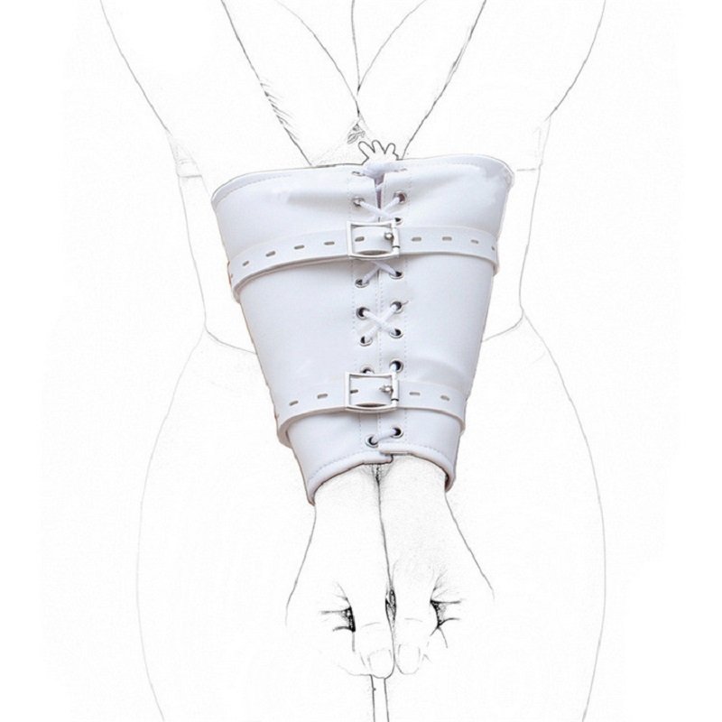 Leather Black Arms Restraint - Image 4
