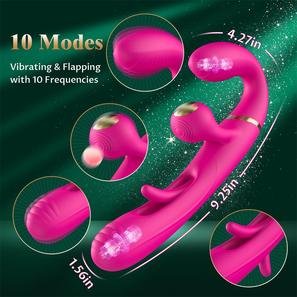 G Spot Vibrator Rubbing Flapping Vibrating - Image 2