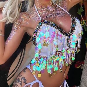 Sexy Tassel Bead Costume
