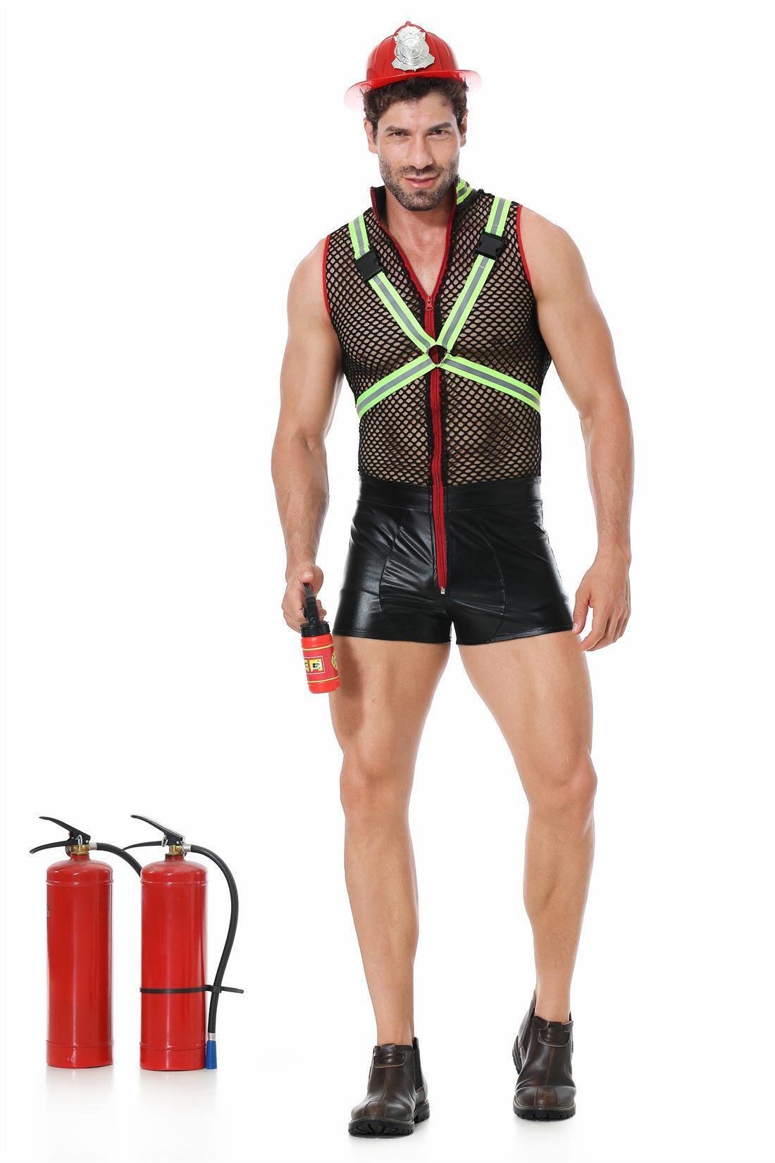 Men's Firefighter Costume - Image 8