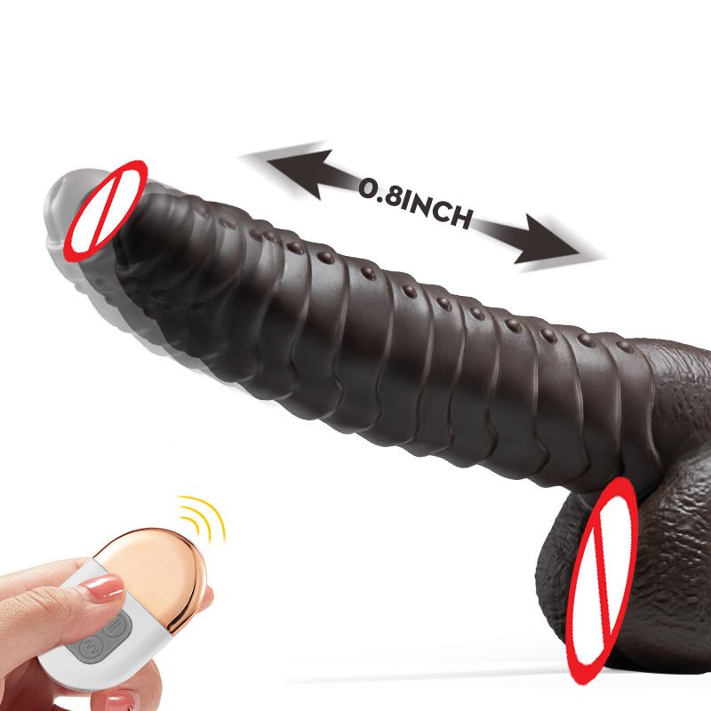 Telescopic Vibrating Dildo Heating - Image 2