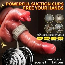 Realistic Thrusting Dildo Vibrator 5 In 1 - Image 10