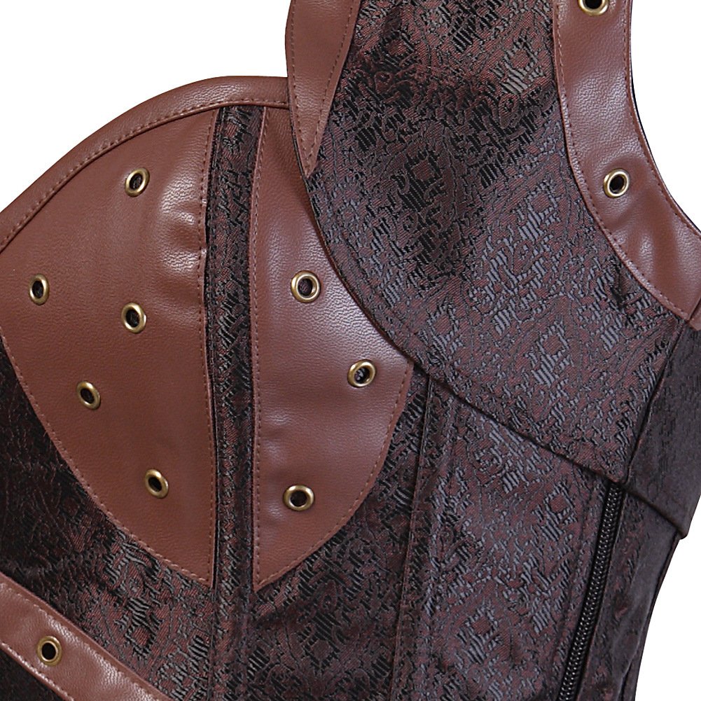 Retro Gothic Punk Corset - Image 7