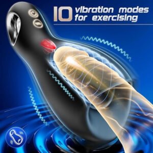 Fully Automatic Multi-frequency Vibrating Toy For Men