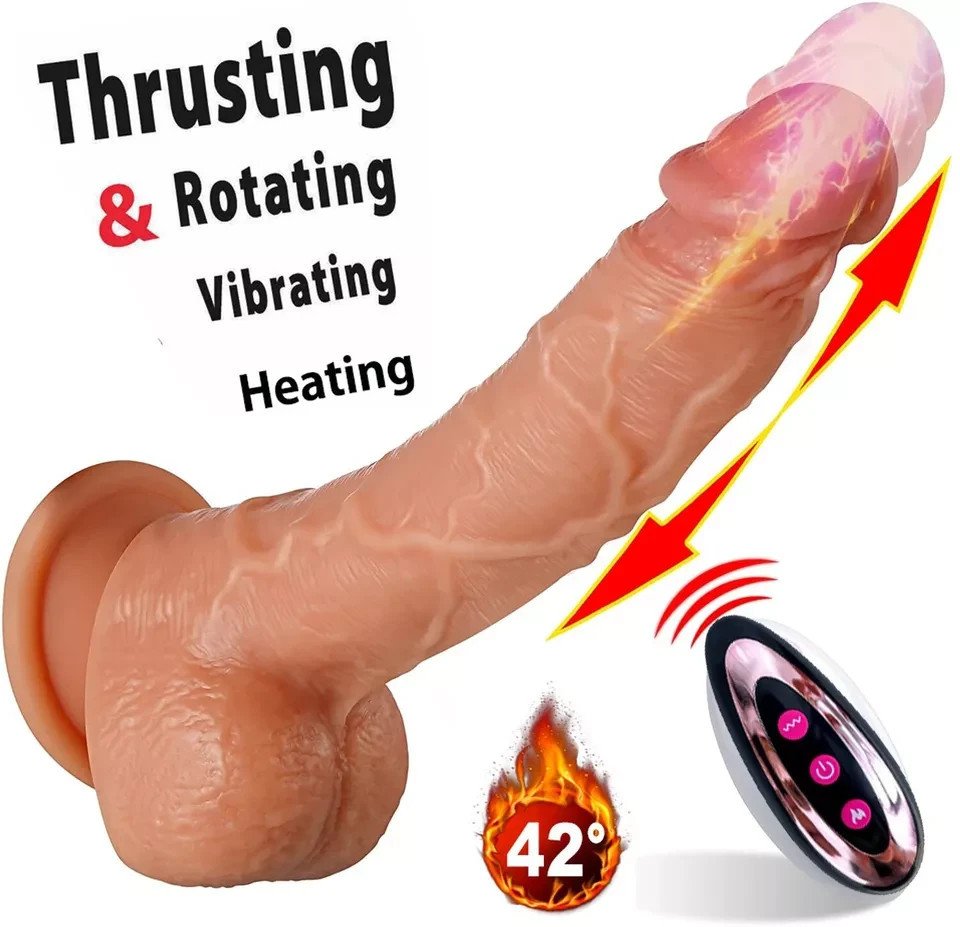 Realistic Dildo Thrusting Heating Rotating - Image 3