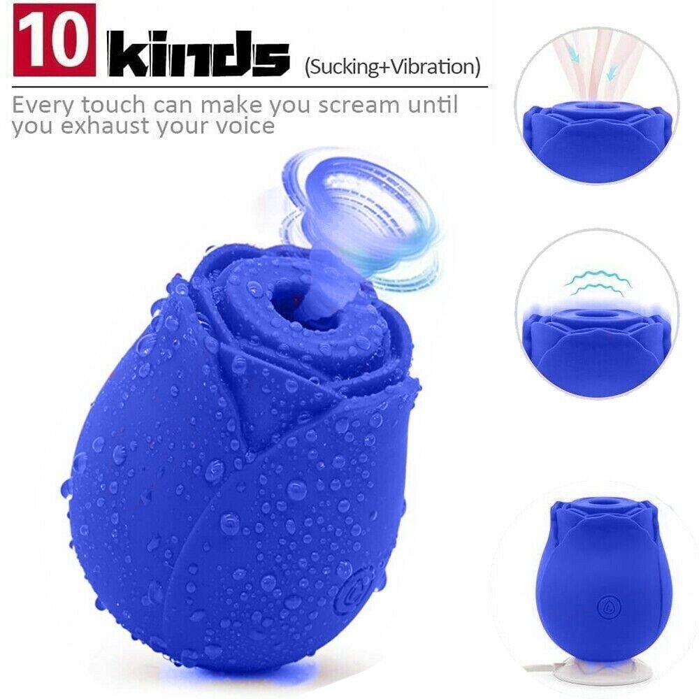 Rose Sucking Vibration Clit Sucker - Image 4