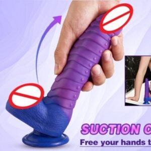 Telescopic Vibrating Dildo Heating