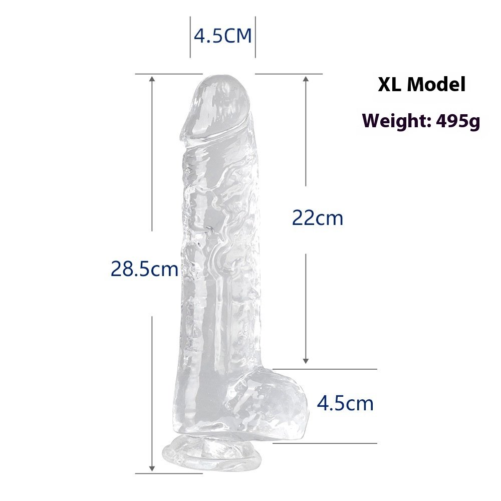 Seven Models Series Transparent Dildo - Image 7