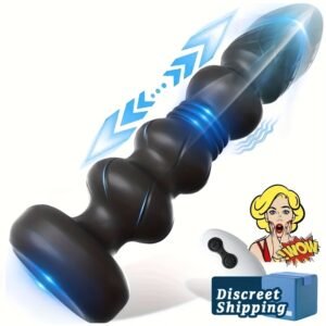 Vibrating Thrusting Butt Plug