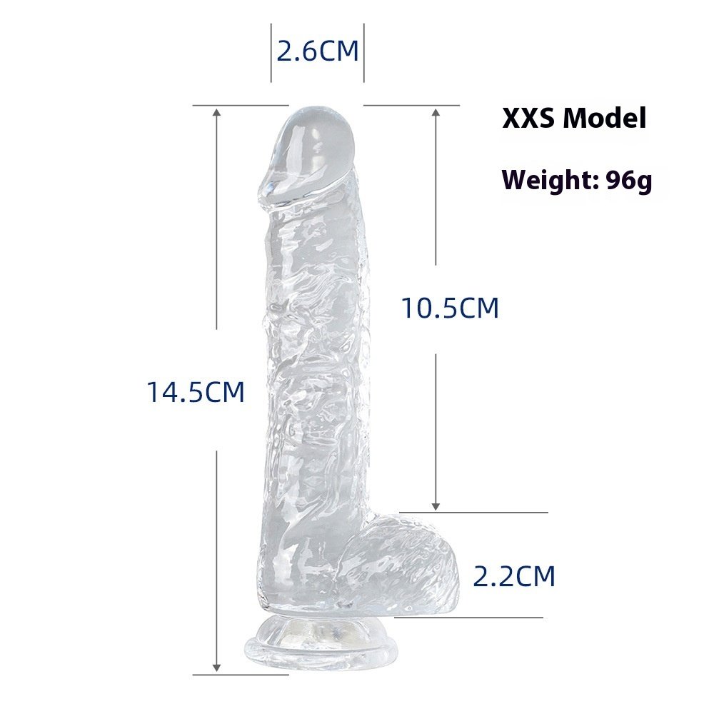 Seven Models Series Transparent Dildo - Image 4
