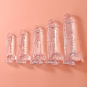 Seven Models Series Transparent Dildo