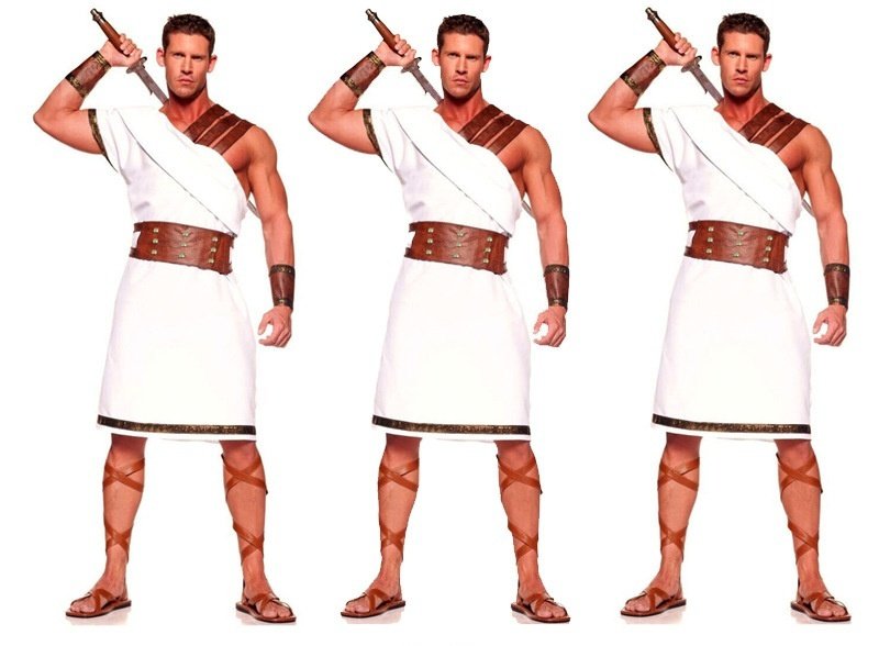 Ancient Greek Gladiator Costume - Image 7