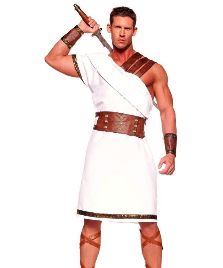 Ancient Greek Gladiator Costume - Image 3