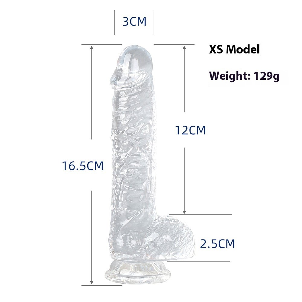 Seven Models Series Transparent Dildo - Image 3
