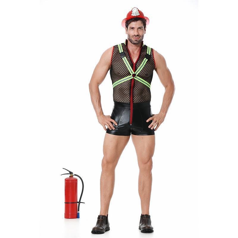 Men's Firefighter Costume - Image 10